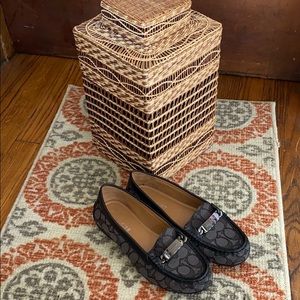 Coach Olive Women’s Canvas & Leather Loafers